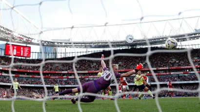 Gol Kaja Haverca (Arsenal) na meču sa Sautemptonom